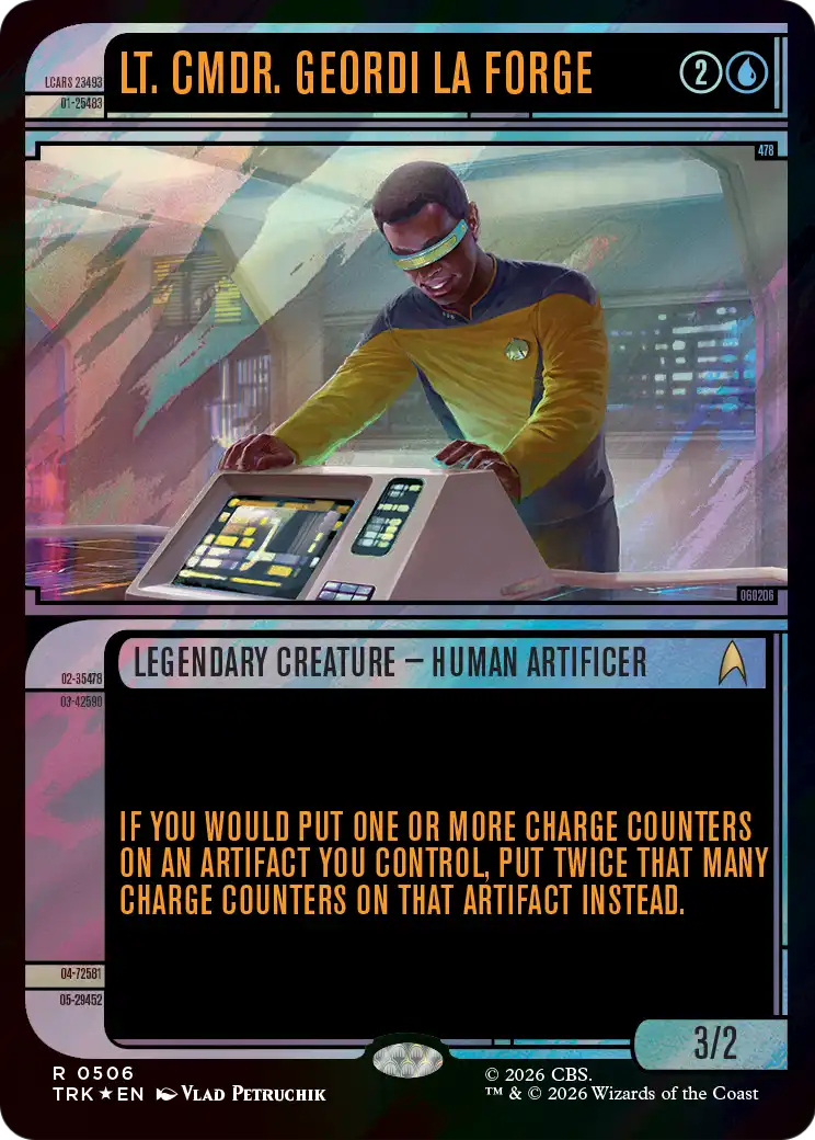 Lt. Cmdr. Geordi La Forge