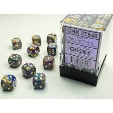 36 Count D6 Festive Chessex Dice Cube