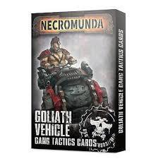 Goliath Vehicle Tactics Cards