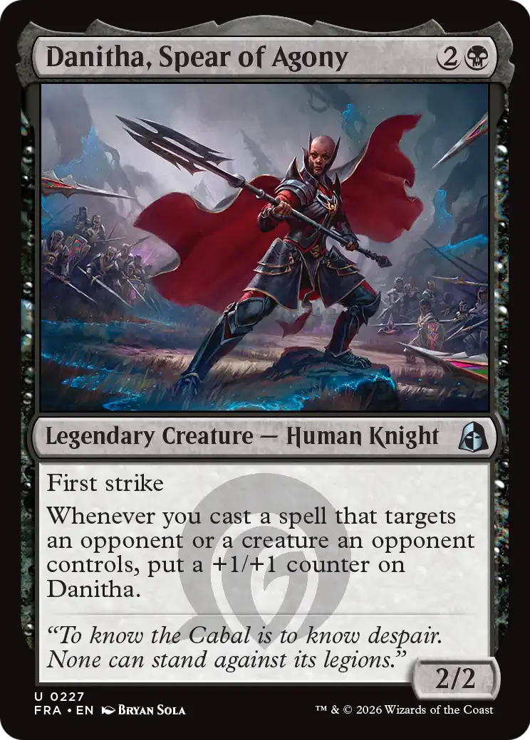 Danitha, Spear of Agony