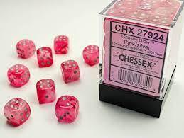 36 Count D6 Ghostly Chessex Dice Cube