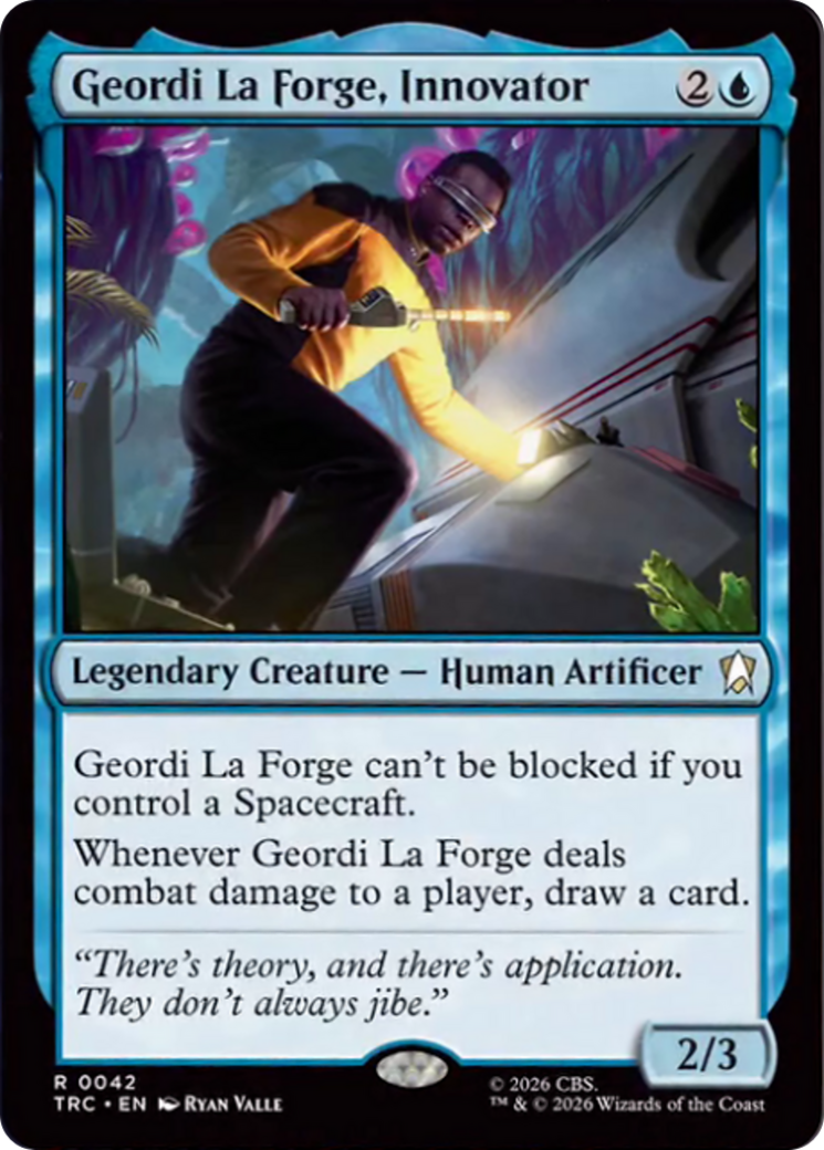 Geordi La Forge, Innovator