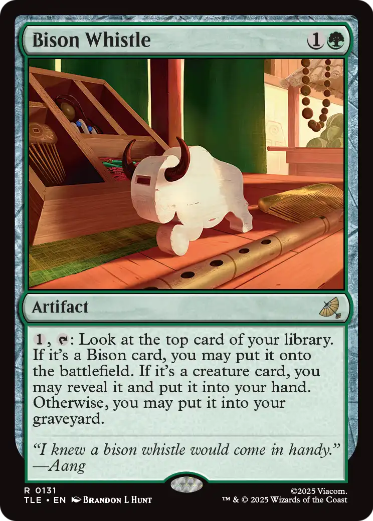 Bison Whistle