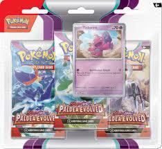 Scarlet & Violet Paldea 3pk Blister