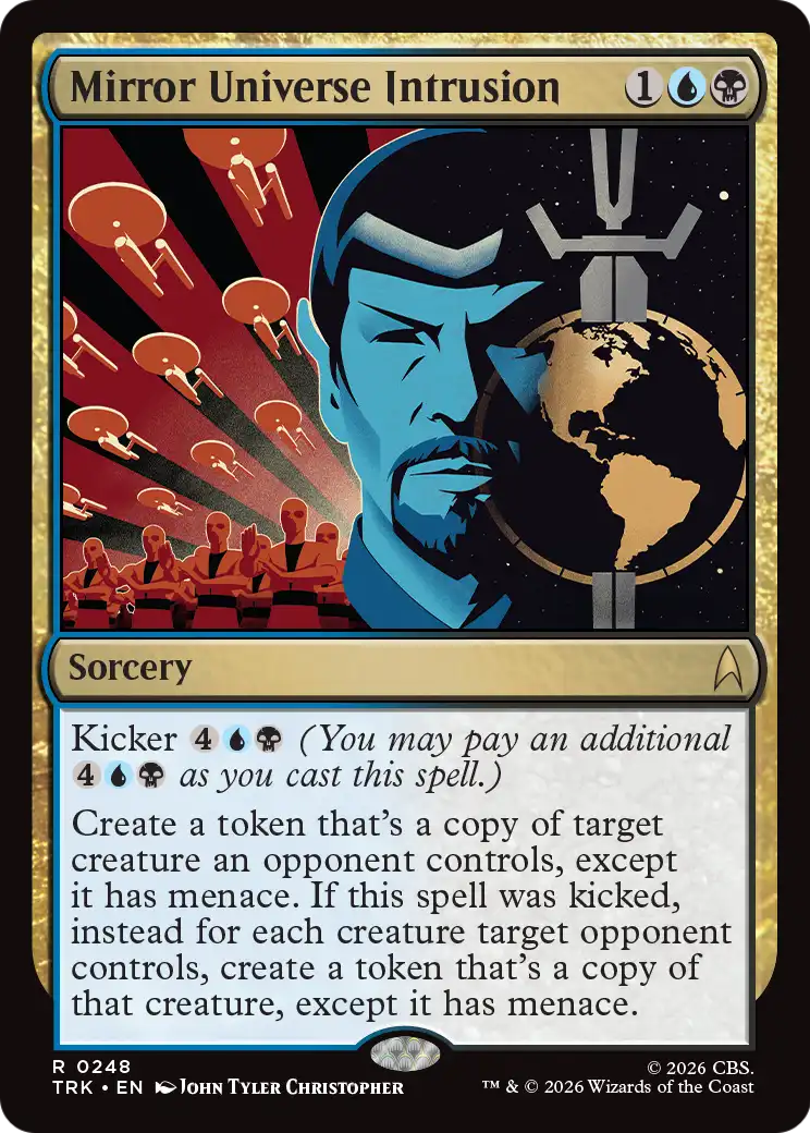 Mirror Universe Intrusion
