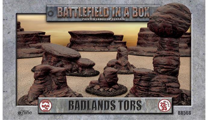 Battlefield In a Box: Badlands - Mars