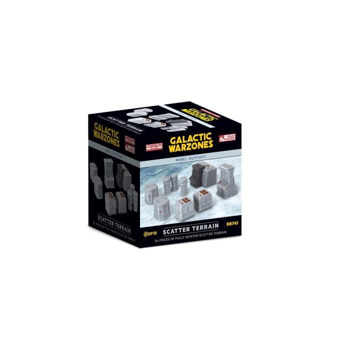 Galactic Warzones: Rebel Outpost Scatter Terrain