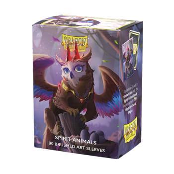 100 Count Brushed Art Dragon Shield Sleeves