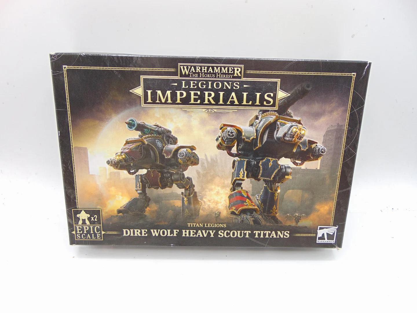 Legions Imperialis Dire Wolf Heavy Scout Titans