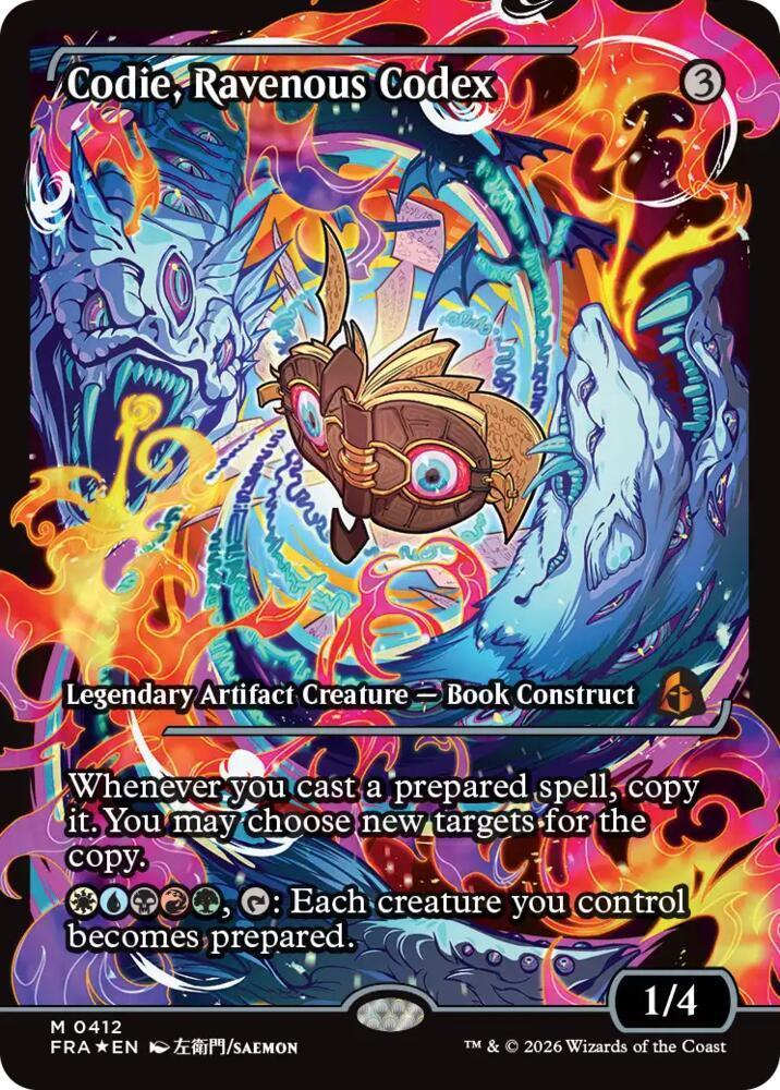 Codie, Ravenous Codex
