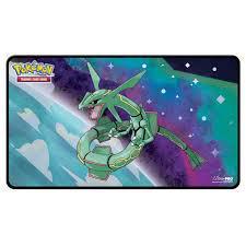 Holo Foil Rayquaza Playmat