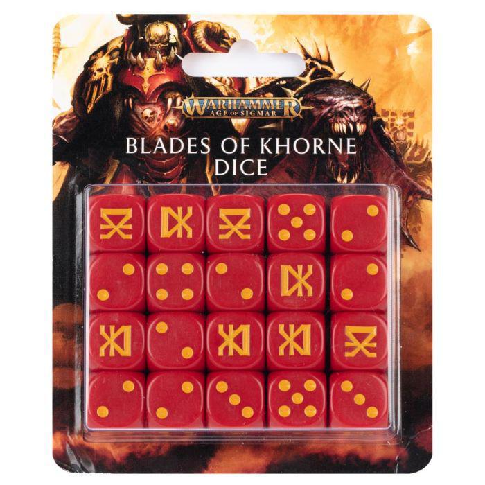 Blades Of Khorne Dice Set