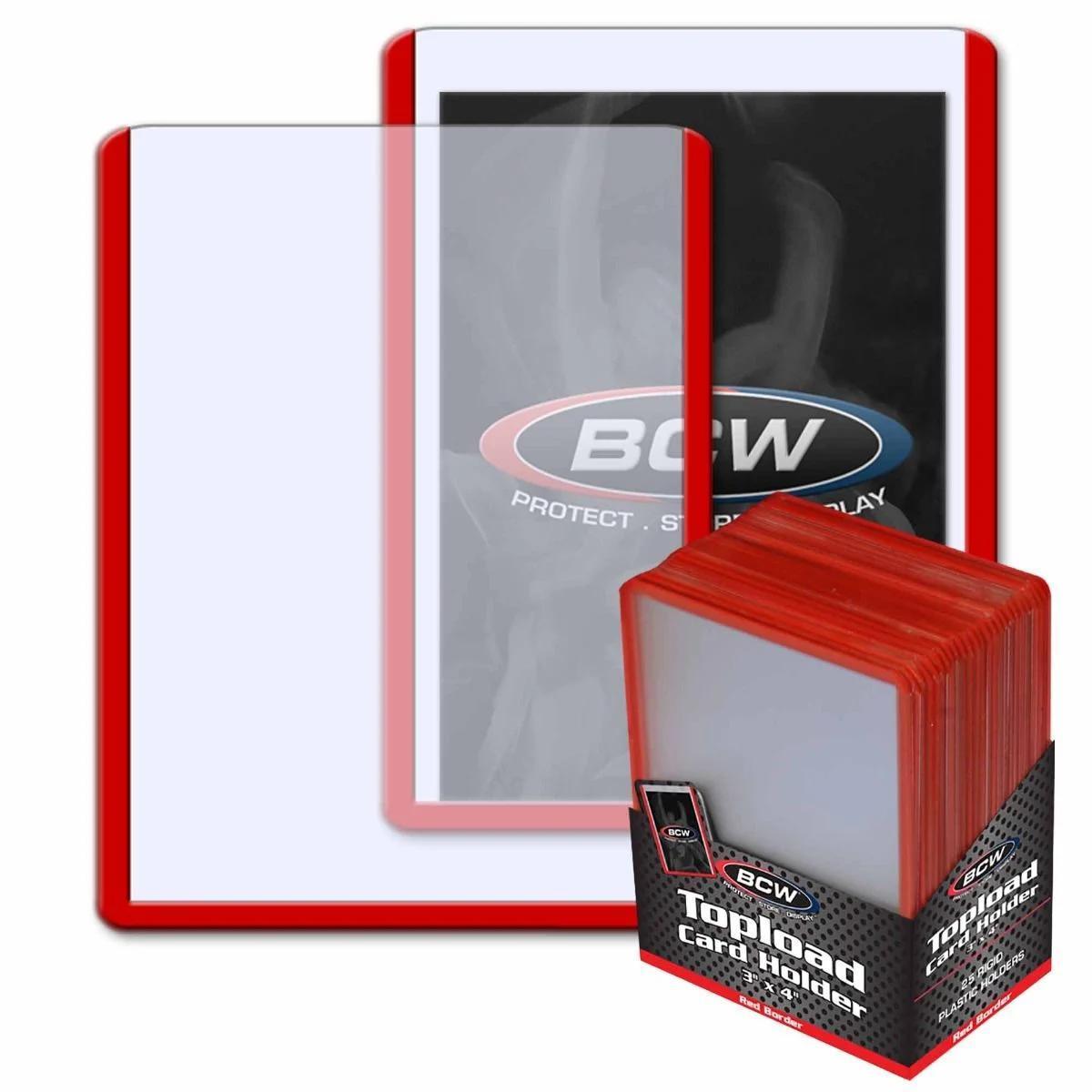 BCW Color Boarder Toploaders