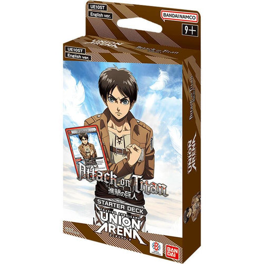 Attack on Titan Starter Deck releases 8/29