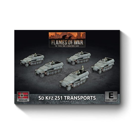 Sd Kfz 251 Half-track Transport Platoon