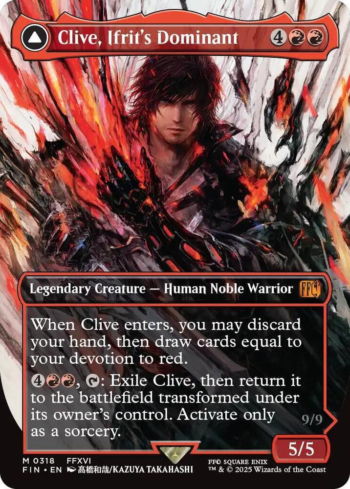 Clive, Ifrit's Dominant