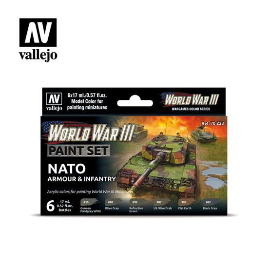 WW3 NATO Armor & Infantry Paint Set