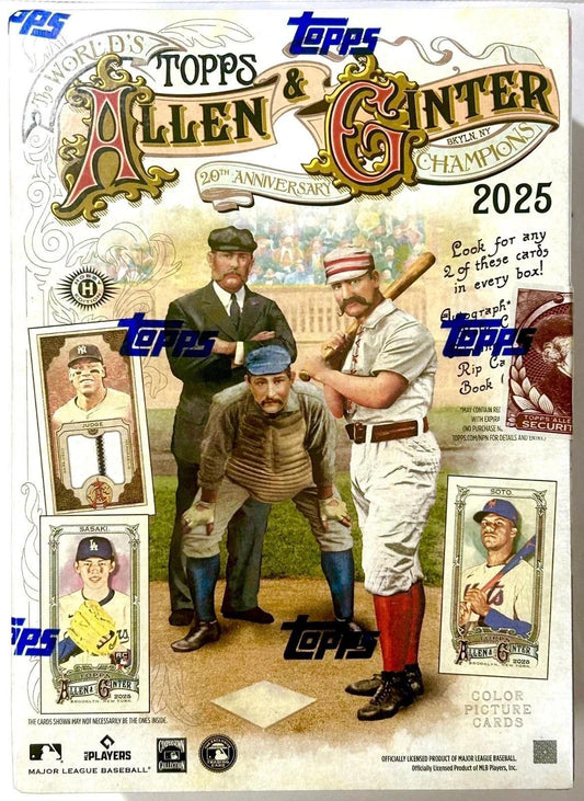 2025 Topps Allen & Ginter Hobby Box