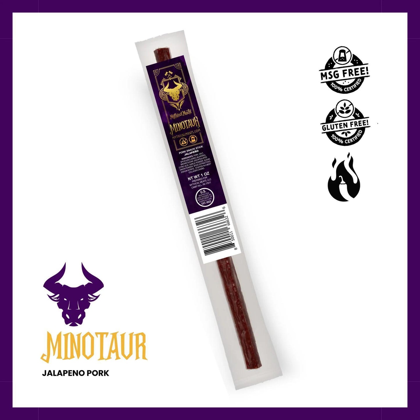 Mythical Meats Meat Sticks