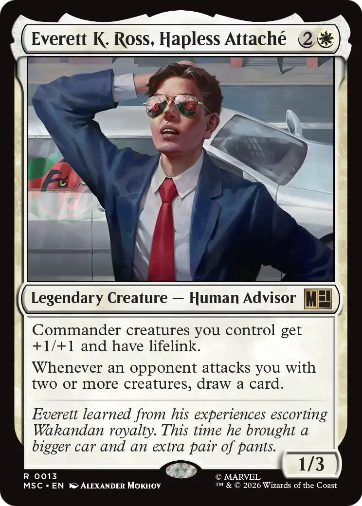 Everett K. Ross, Hapless Attache