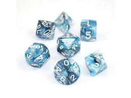 7 Die Lustrous Chessex Set