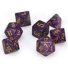 7 Die Speckled Chessex Set