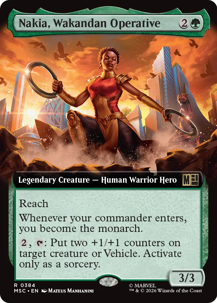 Nakia, Wakandan Operative