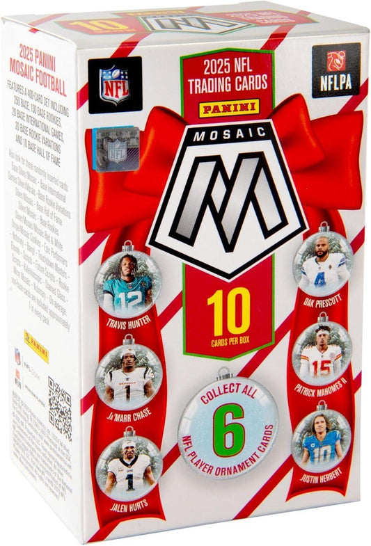 2025 Panini Mosaic Football Ornament Box