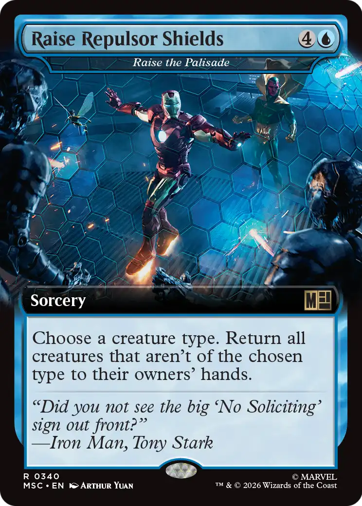 Raise Repulsor Shields - Raise the Palisade