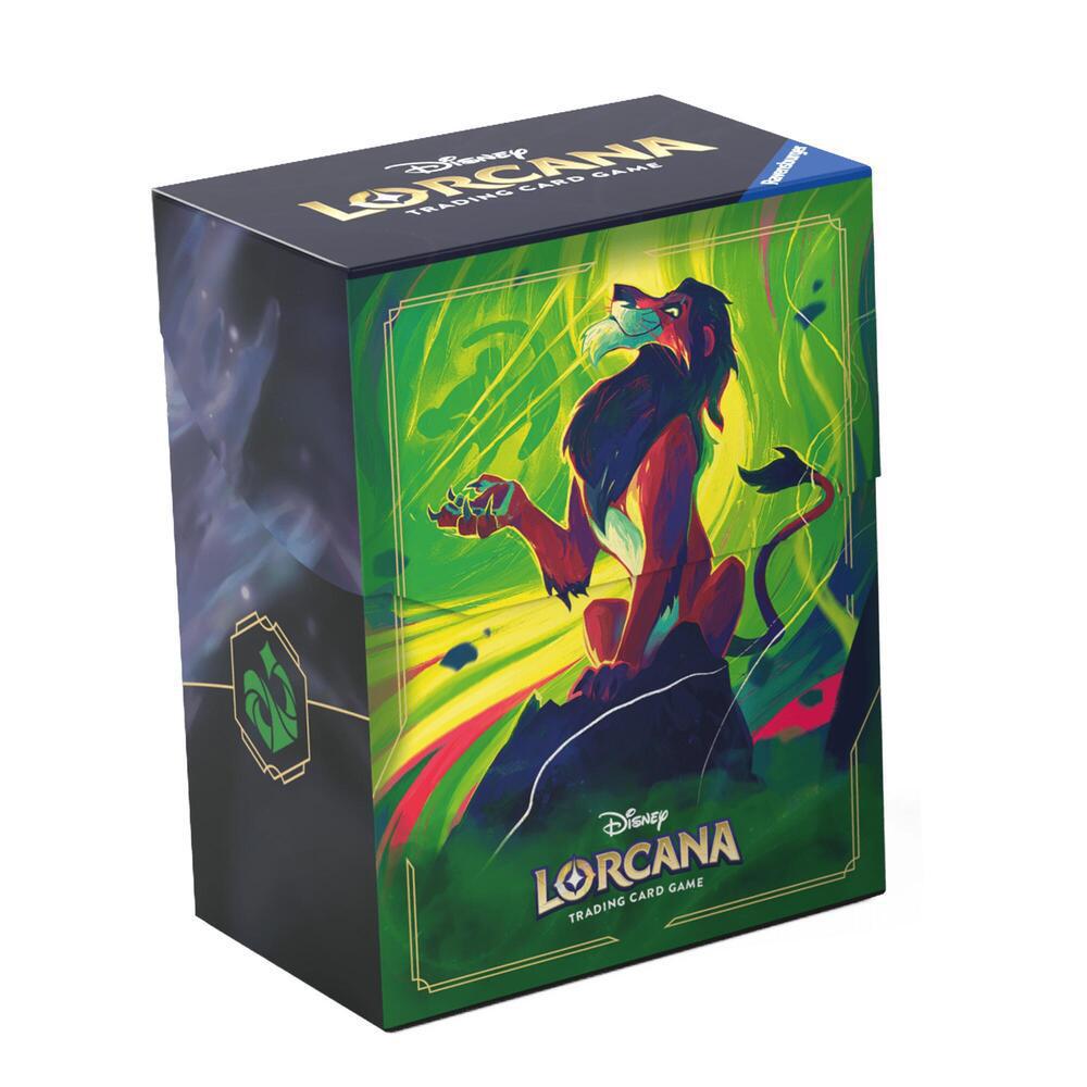 LORCANA TCG AZURITE SEA DECK BOX SCAR
