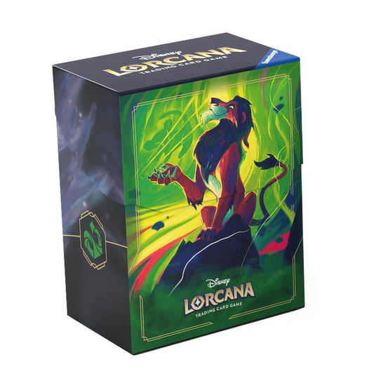 LORCANA TCG AZURITE SEA DECK BOX SCAR
