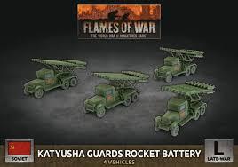 Katyusa Guards Rocket Battery