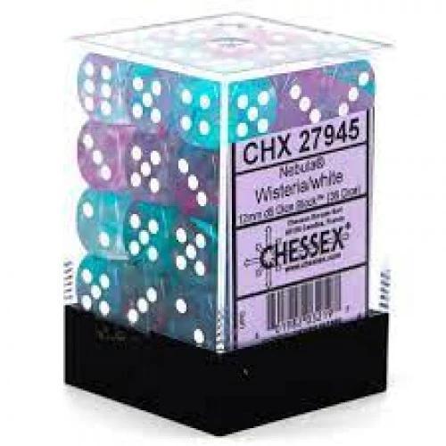 36 Count D6 Nebula Chessex Dice Block