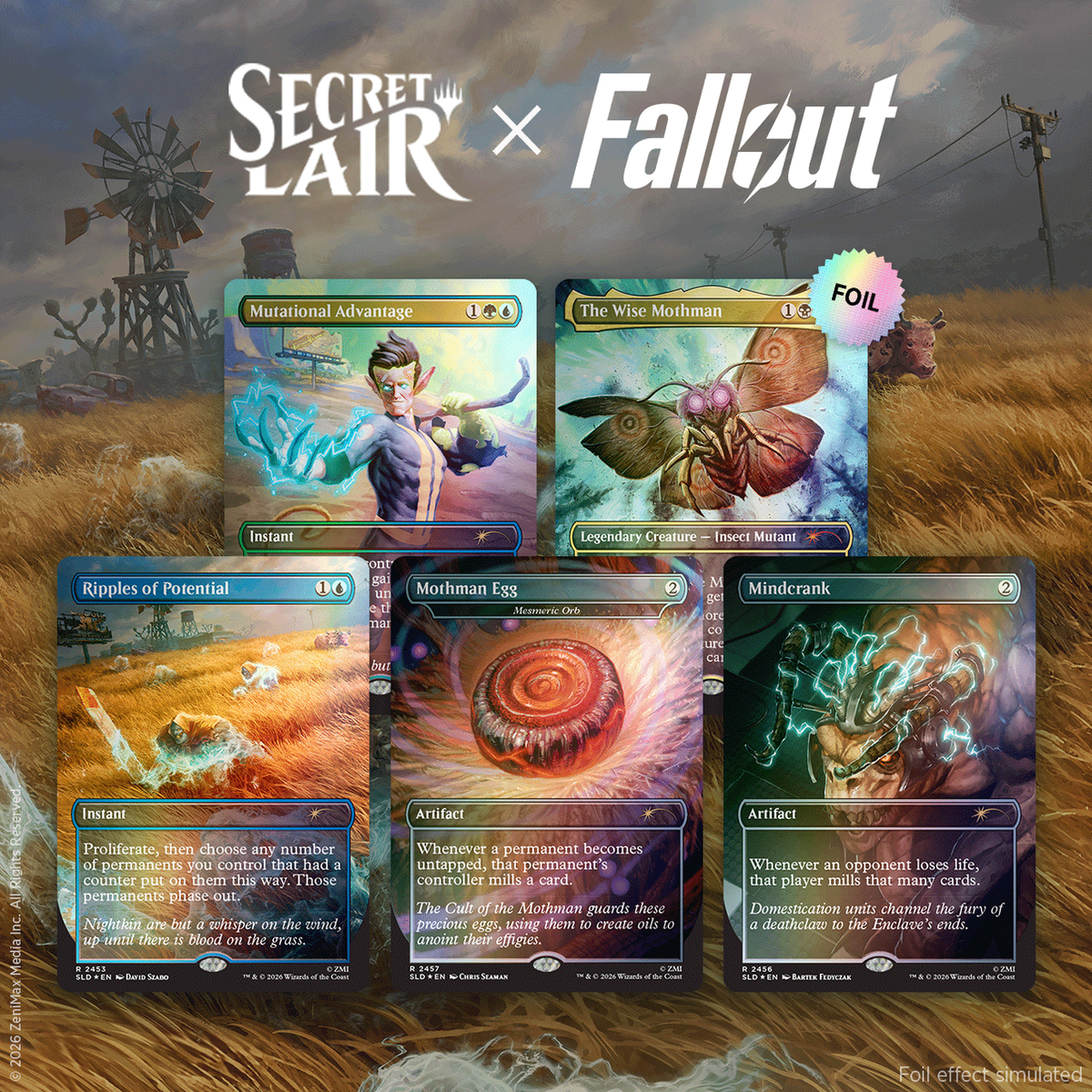 Magic: the Gathering Secret Lairs 2026