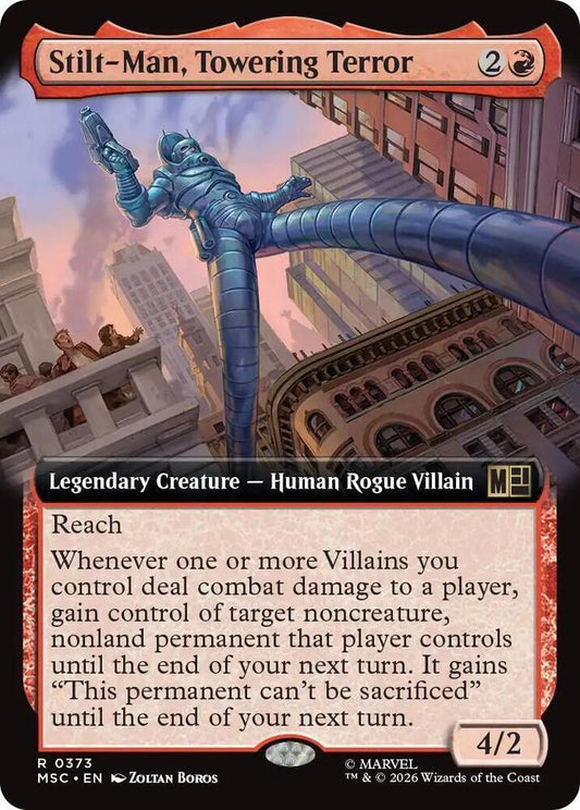 Stilt-Man, Towering Terror