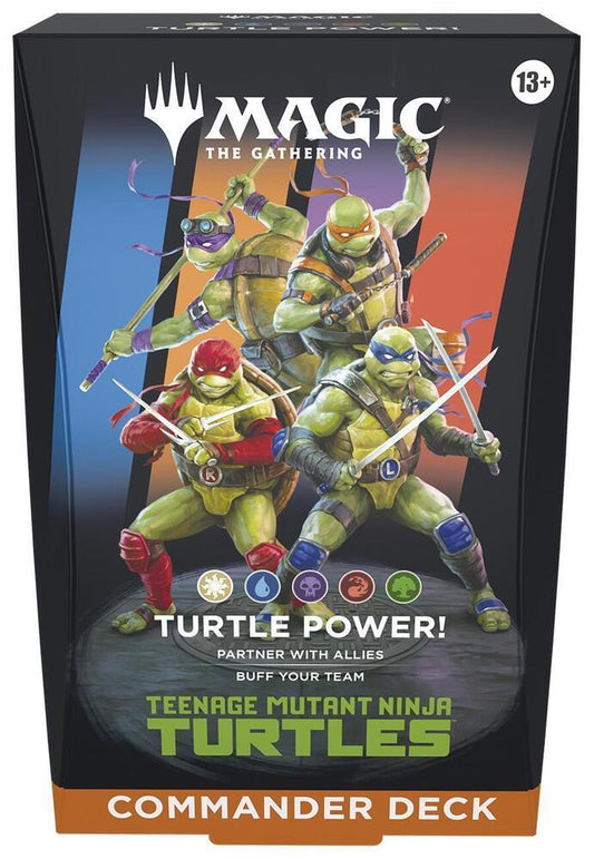 MTG Teenage Mutant Ninja Turtles Turtle Power Commander Deck Preorder (2/27/26)