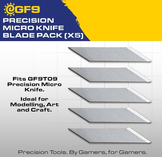 Precision Micro Knife Blade Pack X5