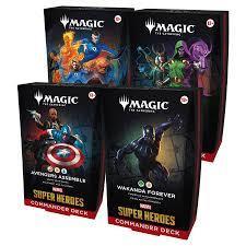 MTG Marvel Super Heroes Commander Decks (Preorder: Available 6/19/26)
