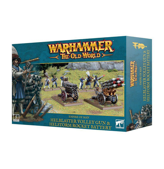 Empire of Man: Helblaster Volley Gun & Helstorm Rocket Battery