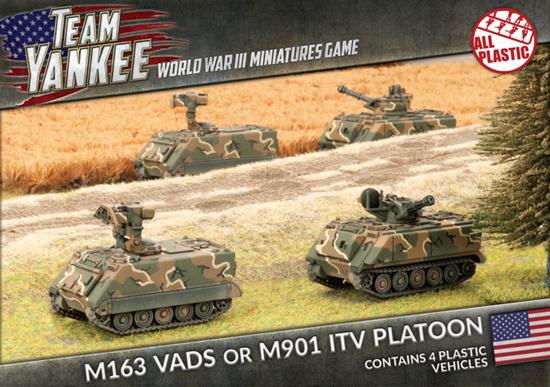 M163 VADS or M901 ITV Platoon