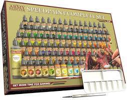 Speedpaint Complete Set 2.0 (90 colors + 3 brushes + medium)