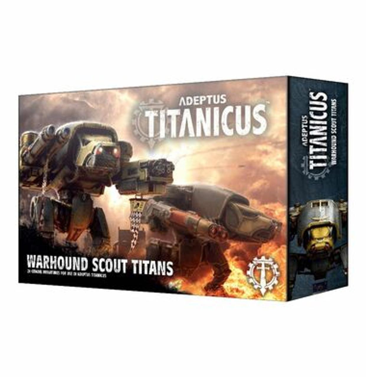 ADEPTUS TITANICUS WARHOUND SCOUT TITANS