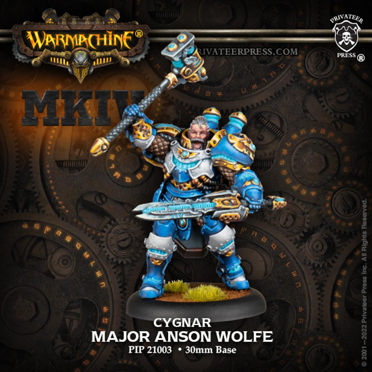 Major Anson Wolfe Warcaster