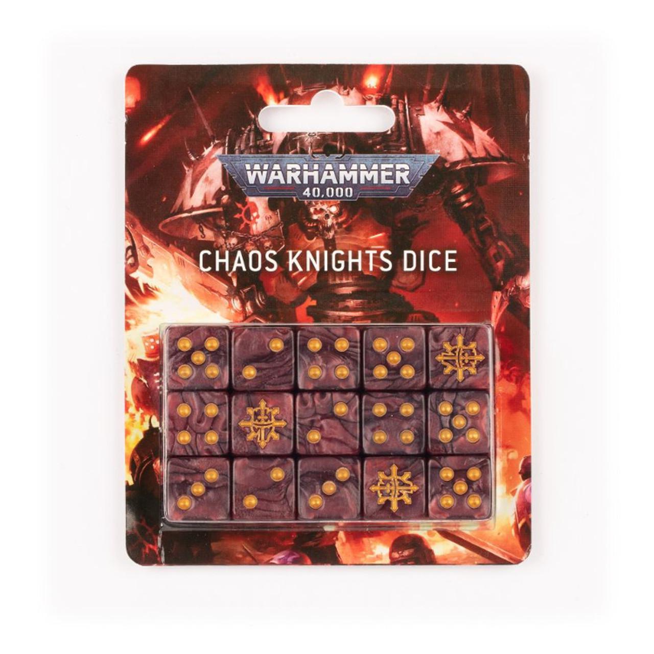 CHAOS KNIGHTS DICE