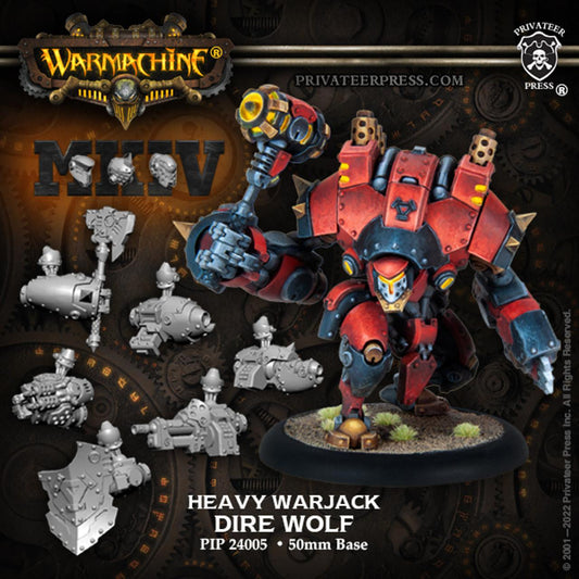 Dire Wolf Winter Korp Heavy Warjack