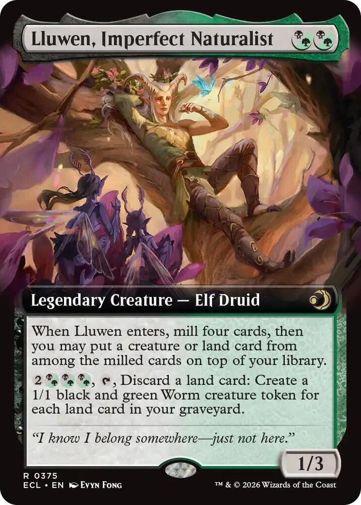 Lluwen, Imperfect Naturalist