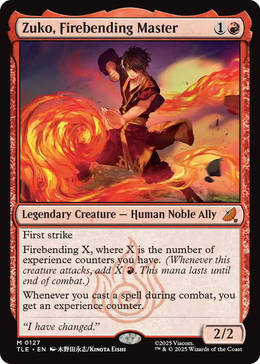 Zuko, Firebending Master
