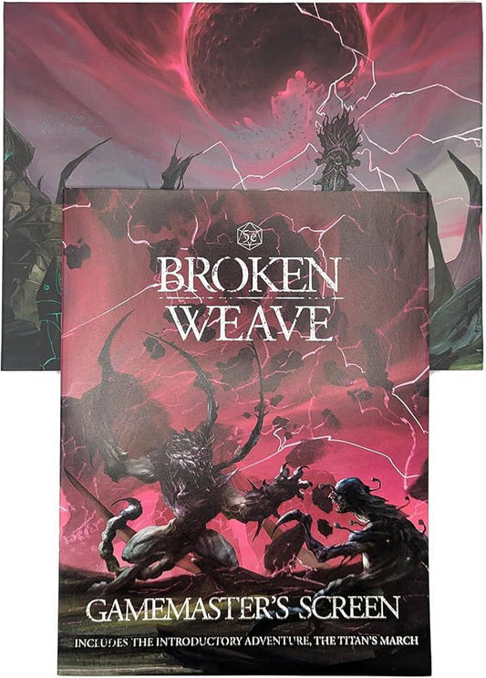 Broken Weave- Gamemaster’s Screen