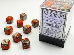 36 Count D6 Gemini Chessex Dice Set