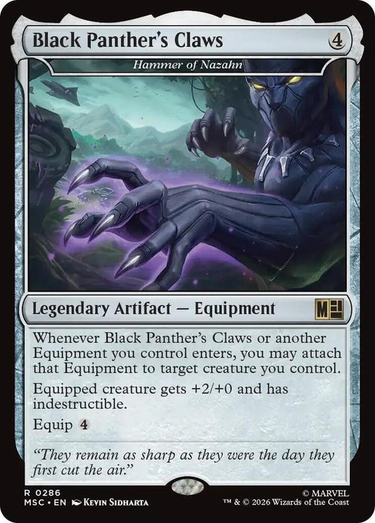 Black Panther's Claws - Hammer of Nazahn